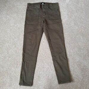 Urban Outfitters BDG khaki 7/8 side zippered pants